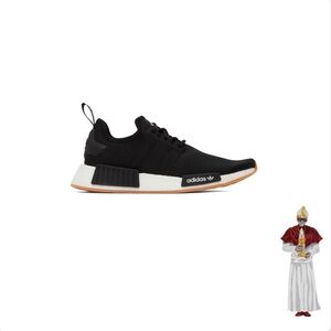 Adidas Originals Black NMD_R1 Sneakers